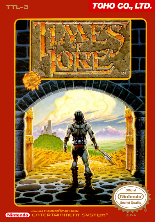 Times Of Lore (Usa) Nes Print Poster