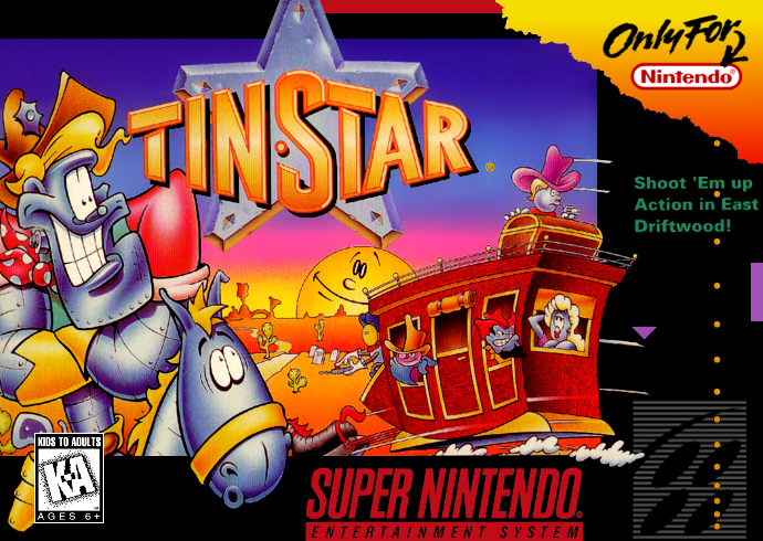 Tin Star (Usa) Snes Print Poster