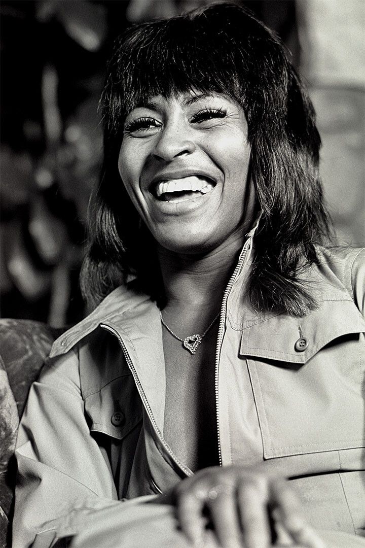 Tina Turner American Dancer Singer Black White Jigsaw Puzzle Jigsaw Puzzle