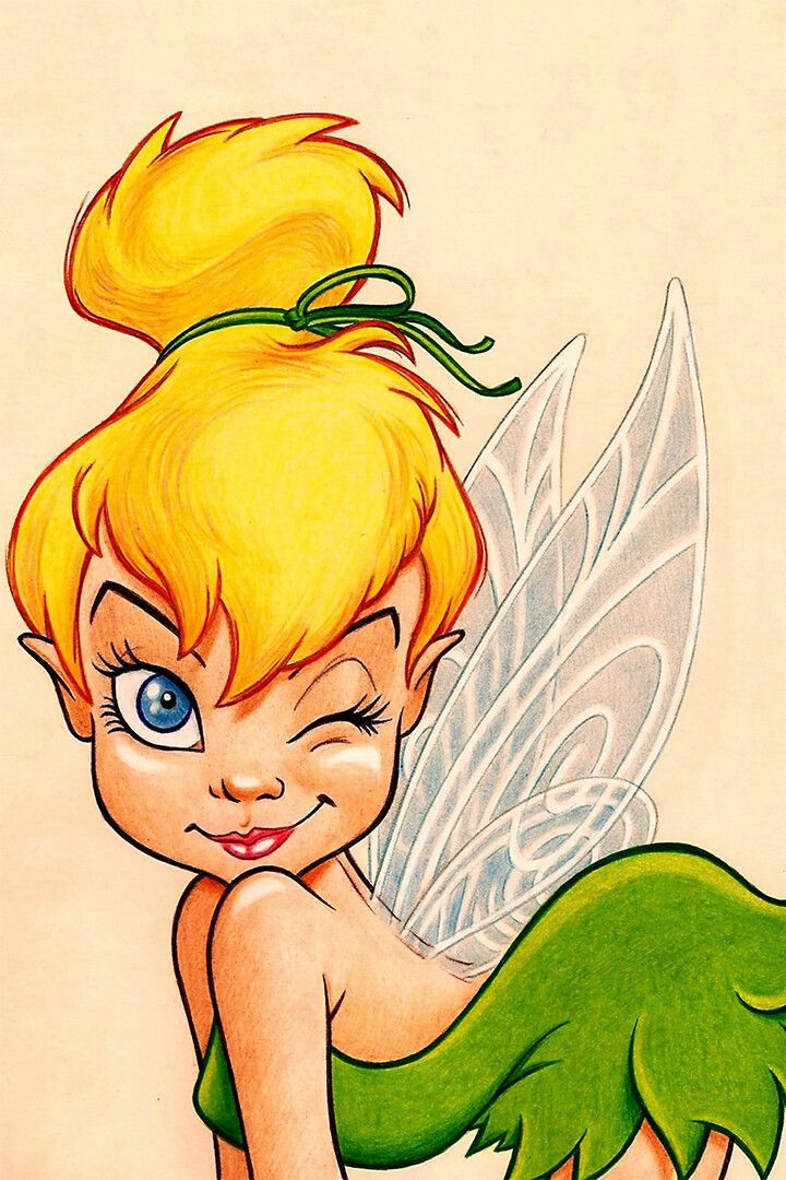 Tinker Bell Tink Walt Fairy Animation Movie Keychain