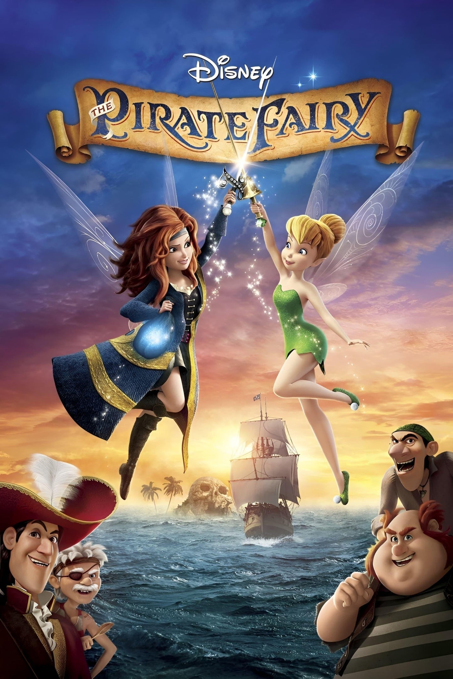 Tinker Bell And The Pirate Fairy (2014) Movie Magnet