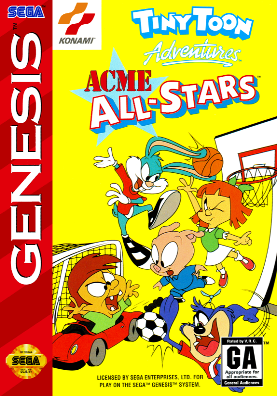 Tiny Toon Adventures Acme All Stars (Usa) Genesis Jigsaw Puzzle