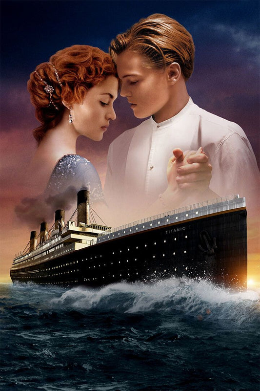 Titanic Movie Leonardo Dicaprio Rare Drama Romantic Jigsaw Puzzle