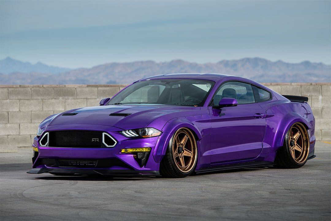 Tjin Edition Ford Mustang Ecoboost Sports Car Keychain