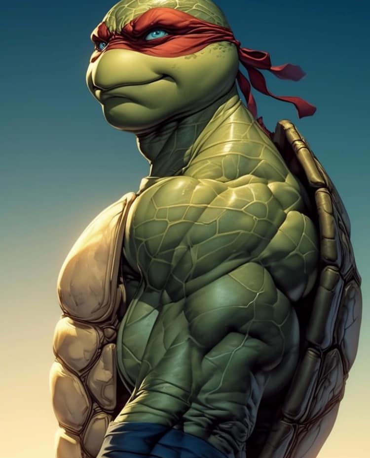Tmnt Raphael Portrait Jigsaw Puzzle