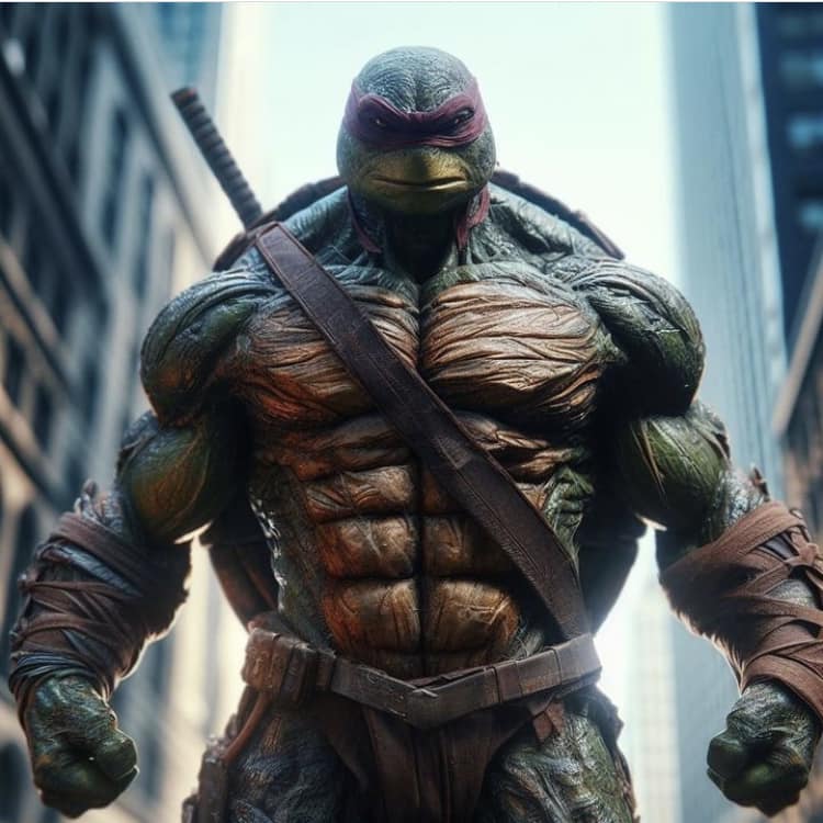 Tmnt Raphael Urban Hero Jigsaw Puzzle