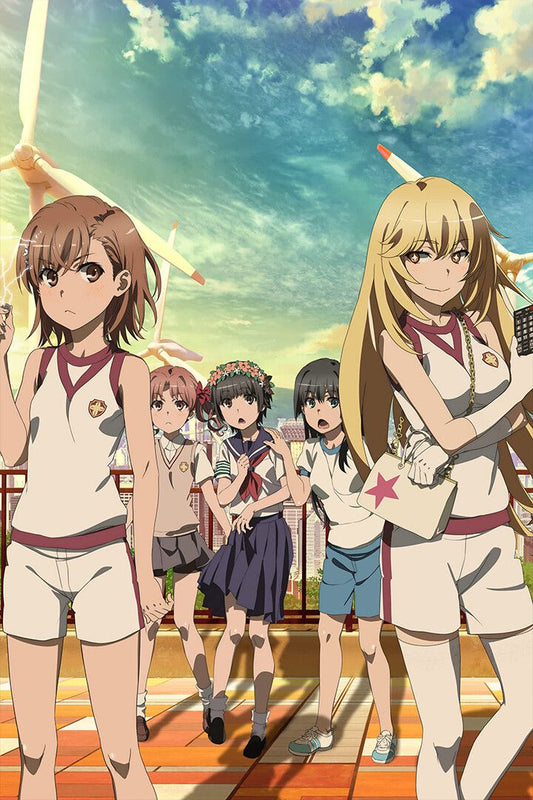 To Aru Kagaku No Railgun Misaka Mikoto Anime Jigsaw Puzzle