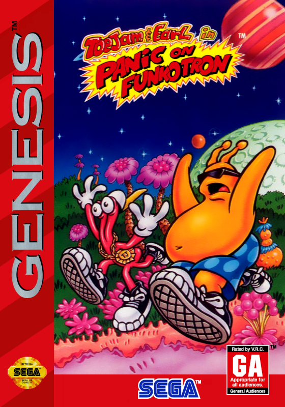Toejam & Earl In Panic On Funkotron (Usa) Genesis Keychain