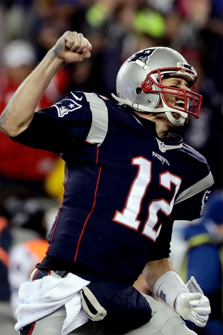 Tom Brady New England Patriots Football Champion Room Decor Jigsaw Puzzle