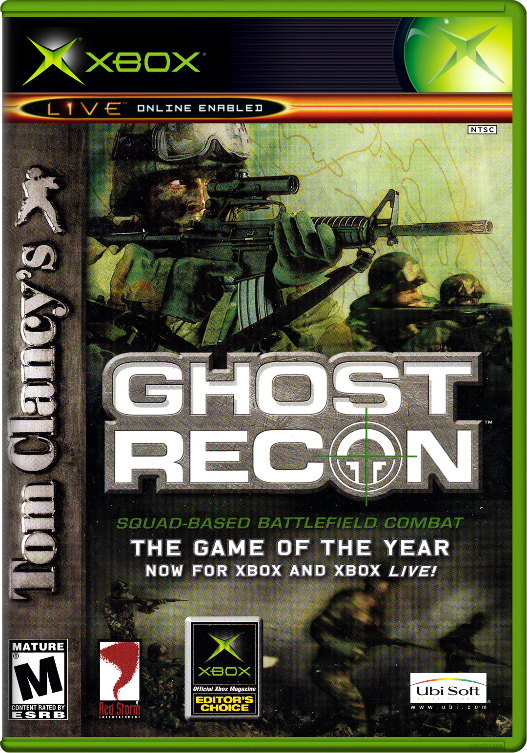 Tom Clancy'S Ghost Recon Xbox Print Poster