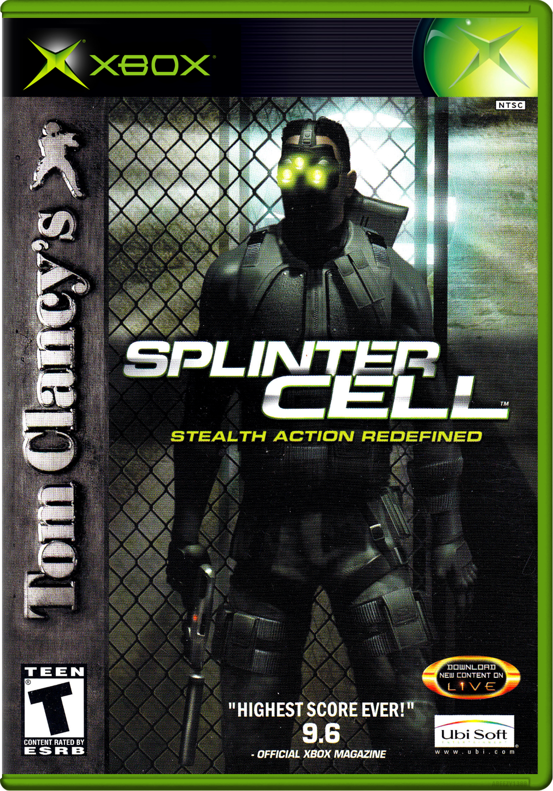 Tom Clancy'S Splinter Cell Xbox Print Poster