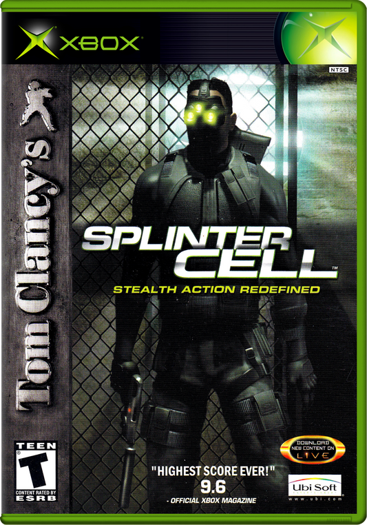 Tom Clancy'S Splinter Cell Xbox Print Poster