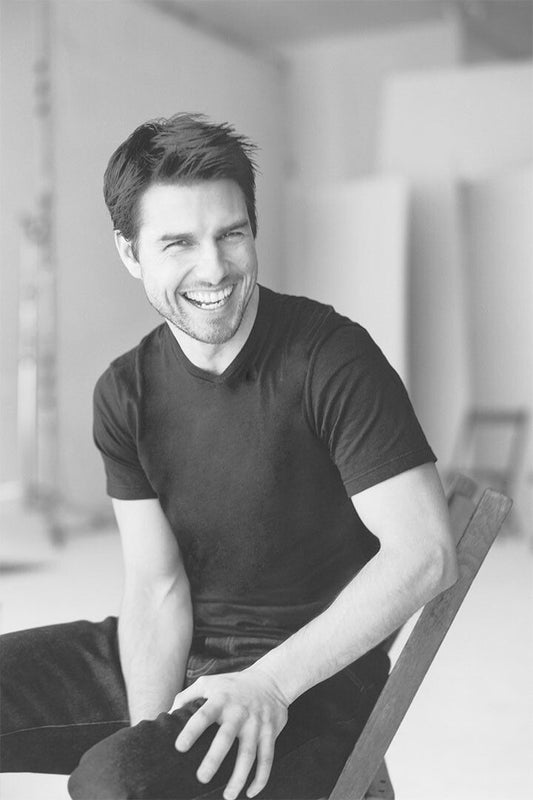 Tom Cruise American Actor Artist Icon Print Jigsaw Puzzle