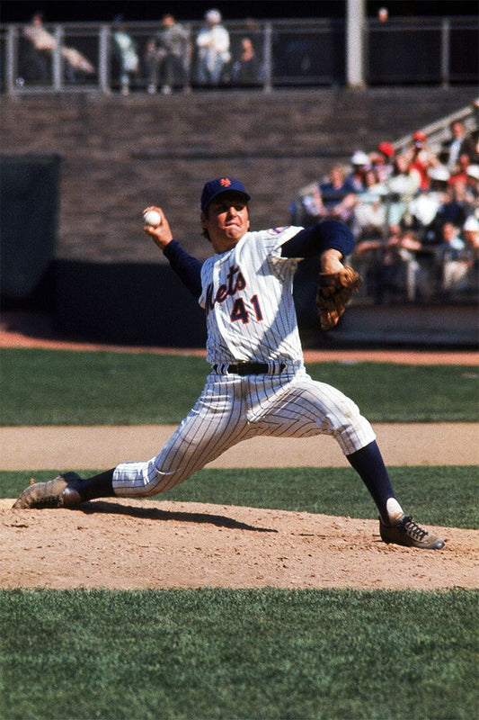 Tom Seaver Vintage American Baseball Pitcher Player Jigsaw Puzzle