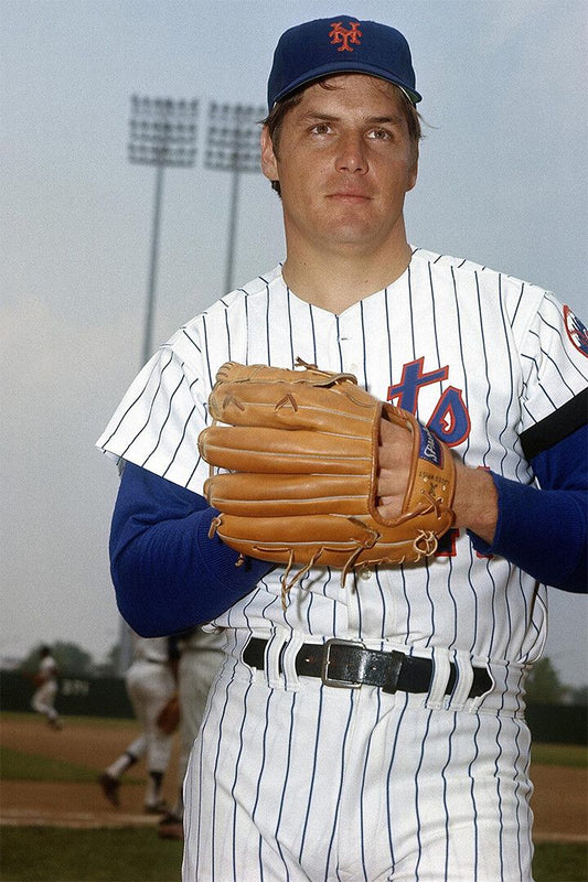 Tom Seaver Vintage American Baseball Player Match Jigsaw Puzzle