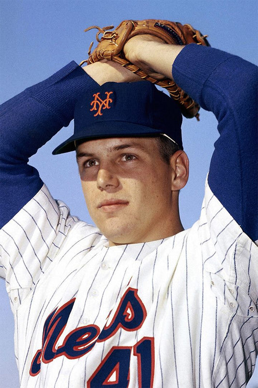 Tom Seaver Vintage American Baseball Player Sports Jigsaw Puzzle