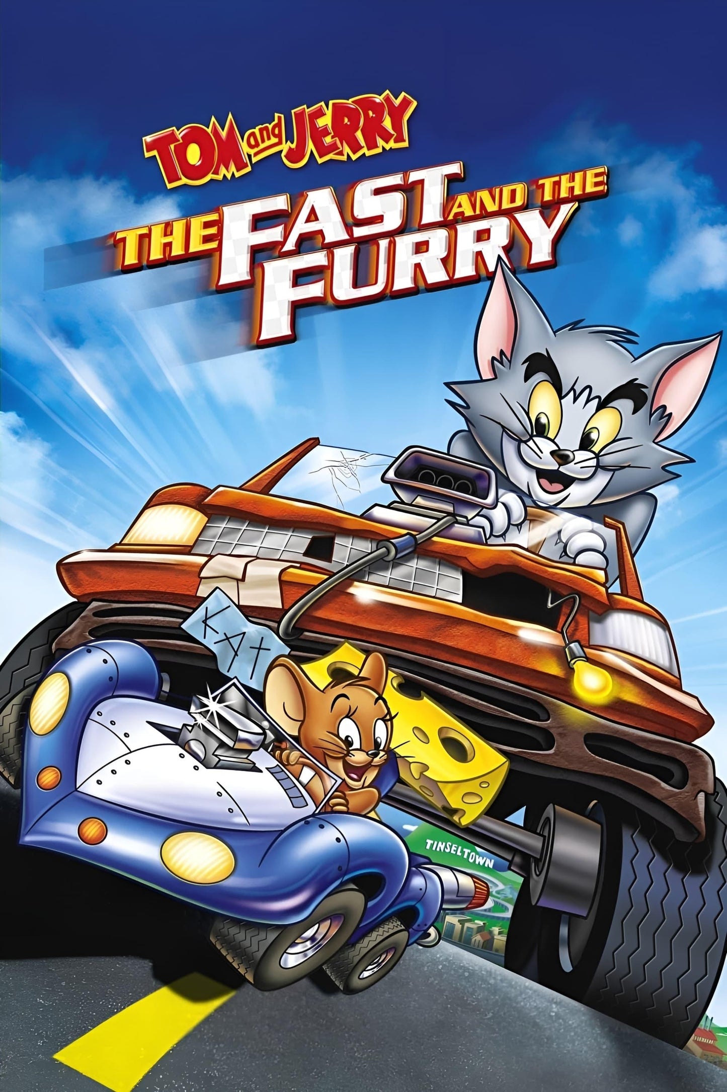 Tom And Jerry The Fast And The Furry (2005) Movie Magnet