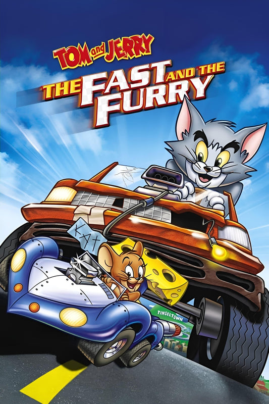 Tom And Jerry The Fast And The Furry (2005) Movie Magnet