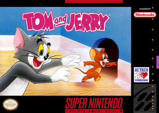 Tom And Jerry (Usa) Snes Print Poster