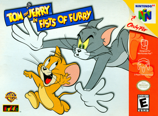 Tom And Jerry In Fists Of Furry N64 Print Poster