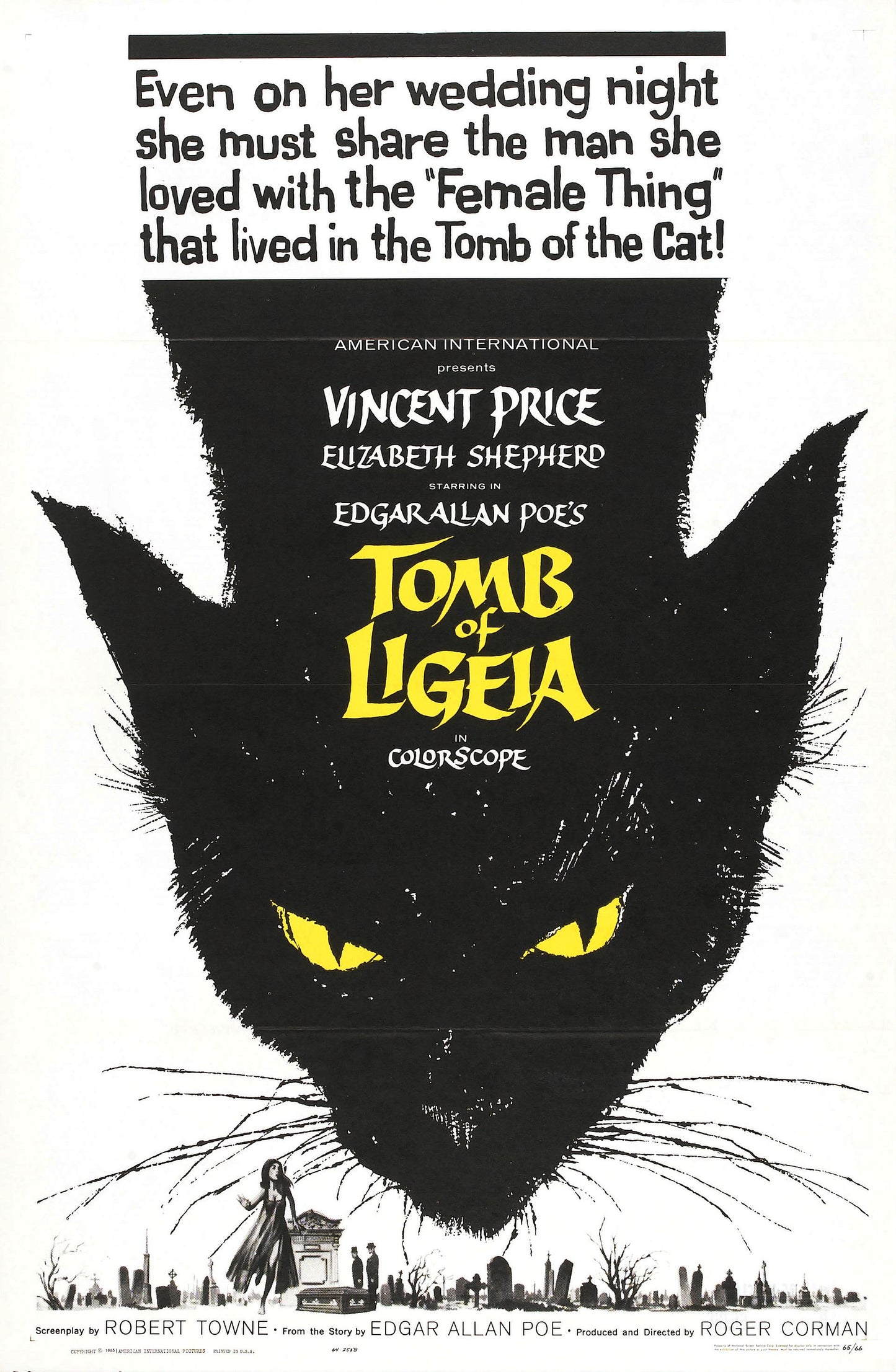 Tomb Of Ligeia 01 Movie Magnet