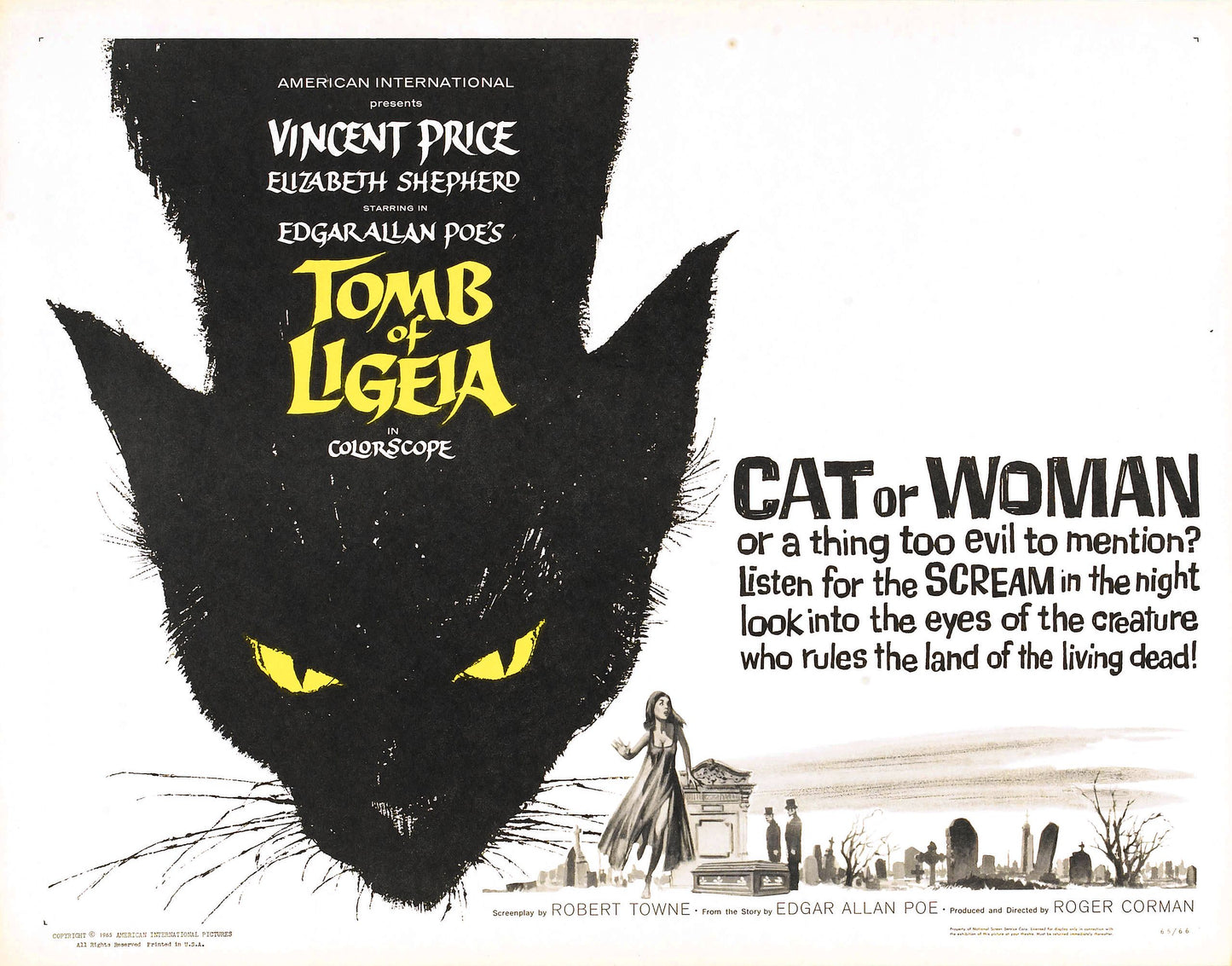 Tomb Of Ligeia 02 Movie Keychain