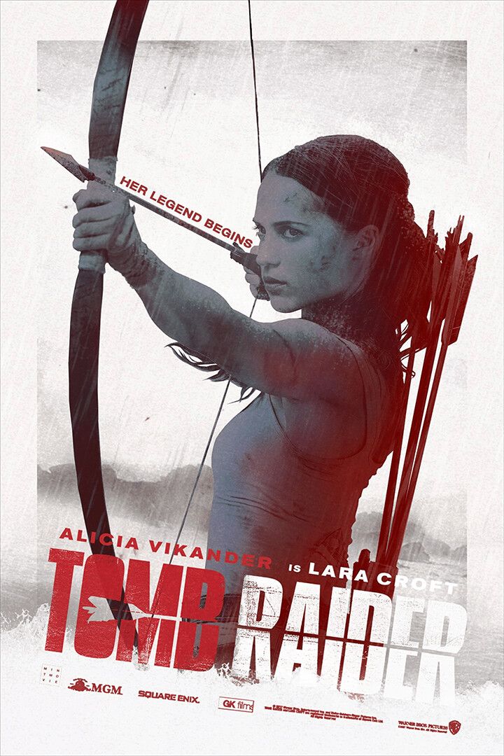 Tomb Raider 2018 Alicia Vikander Adventure Movie Jigsaw Puzzle