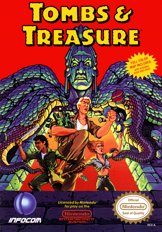 Tombs & Treasure (Usa) Nes Print Poster