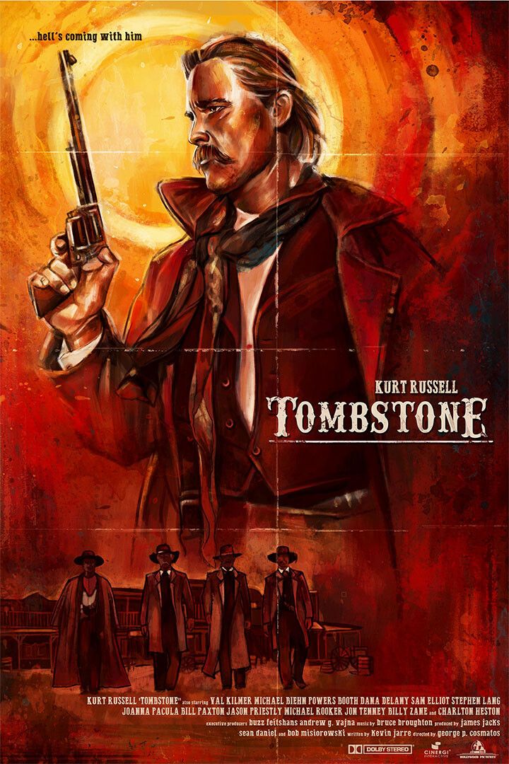 Tombstone Movie Western Classic Film Vintage Action Jigsaw Puzzle