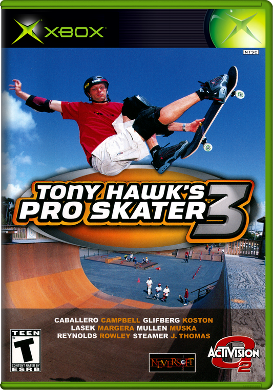 Tony Hawk'S Pro Skater 3 Xbox Print Poster