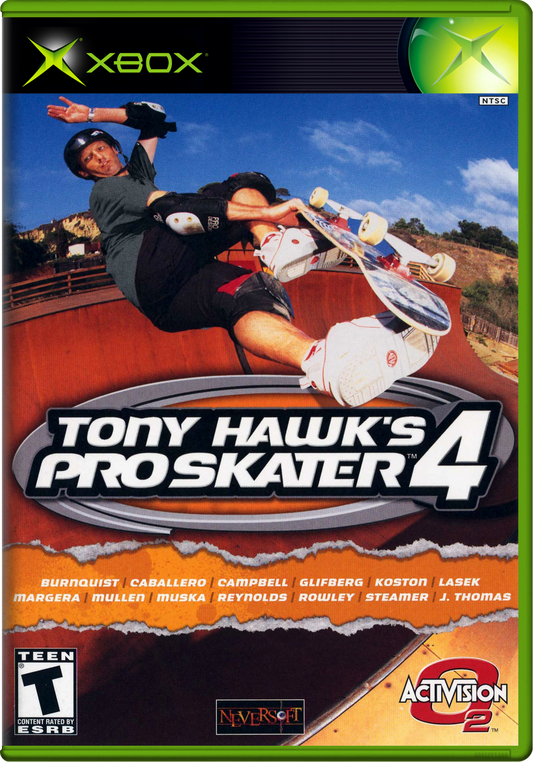 Tony Hawk'S Pro Skater 4 Xbox Print Poster