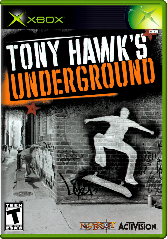 Tony Hawk'S Underground Xbox Print Poster