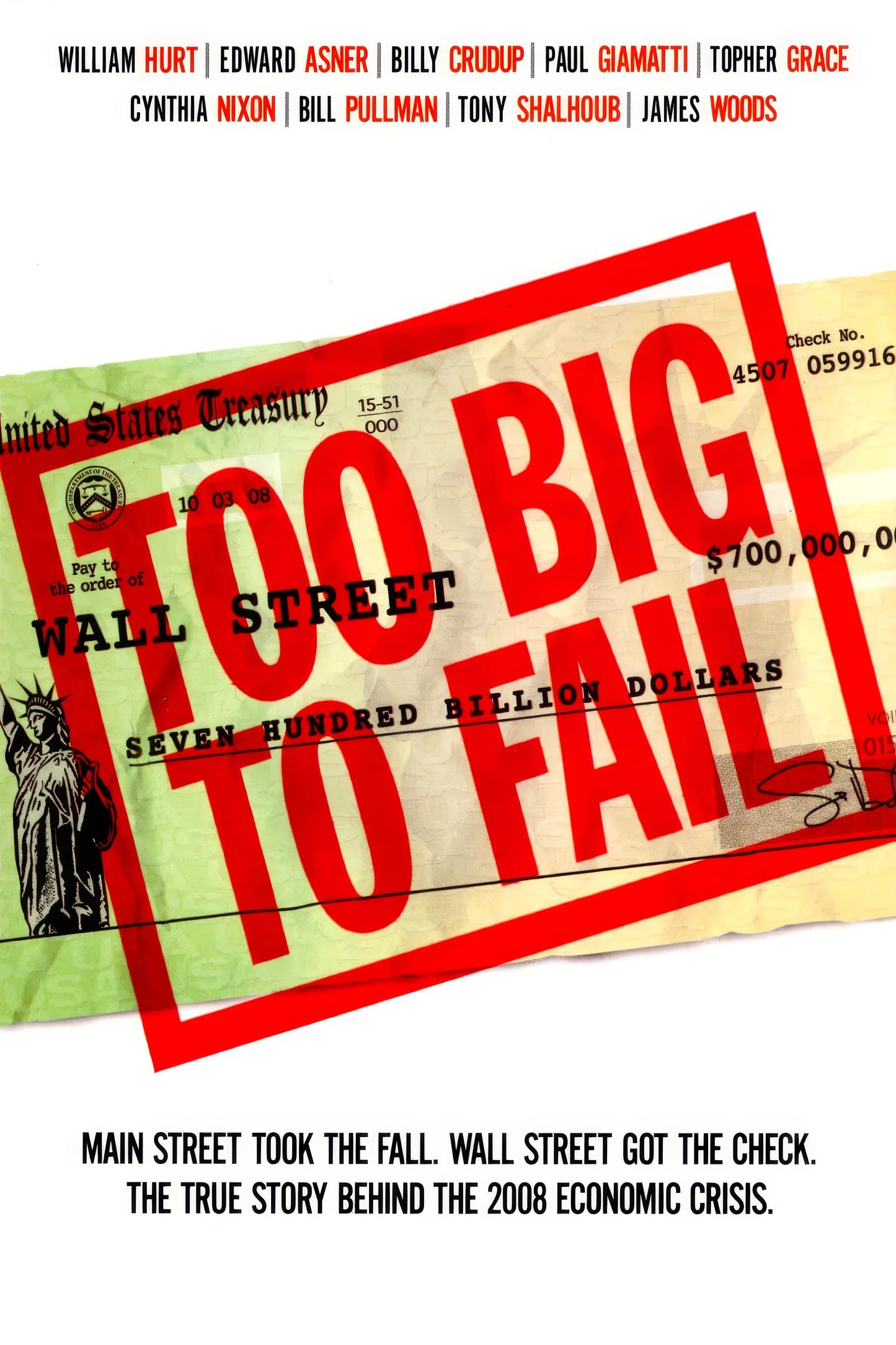 Too Big To Fail (2011) Movie Magnet