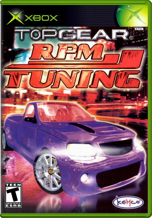 Top Gear Rpm Tuning Xbox Print Poster