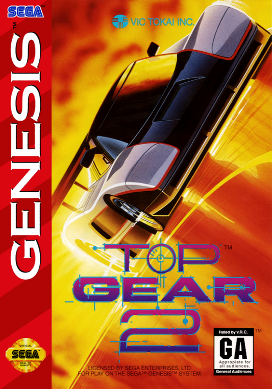 Top Gear 2 (Usa) Genesis Print Poster