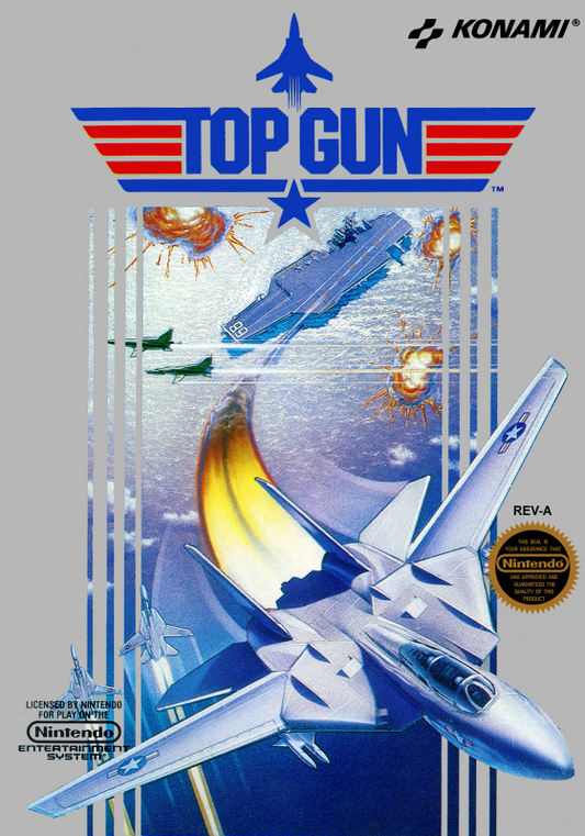 Top Gun (Usa) Nes Print Poster