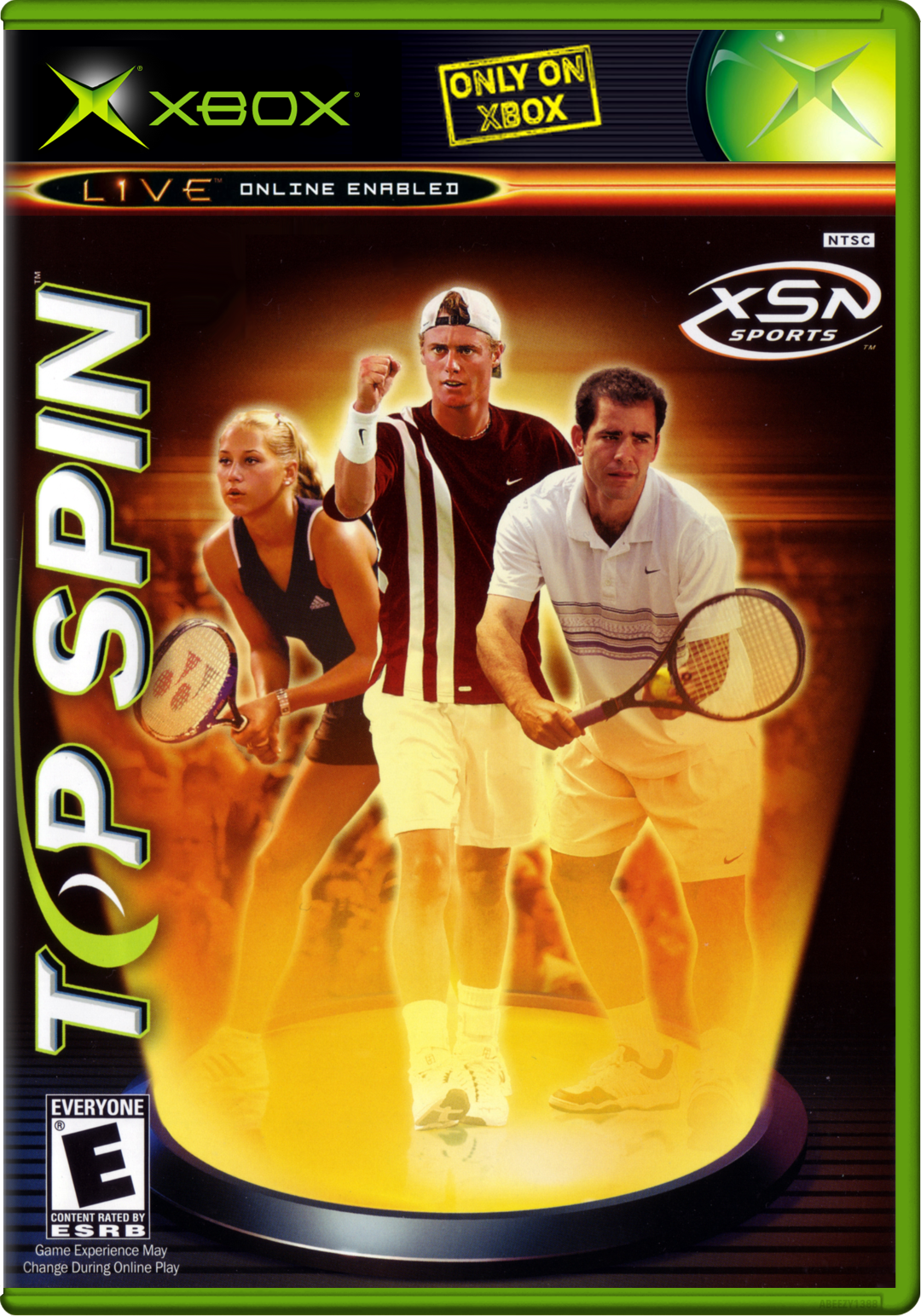 Top Spin Xbox Print Poster