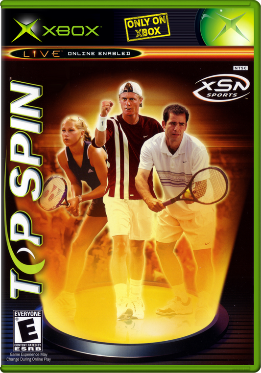 Top Spin Xbox Print Poster