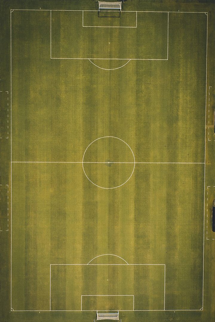Top View Jigsaw Puzzle Of Soccer Field Art Wall Decor Jigsaw Puzzle
