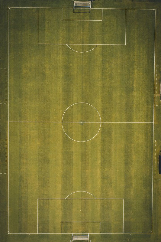 Top View Jigsaw Puzzle Of Soccer Field Art Wall Decor Jigsaw Puzzle