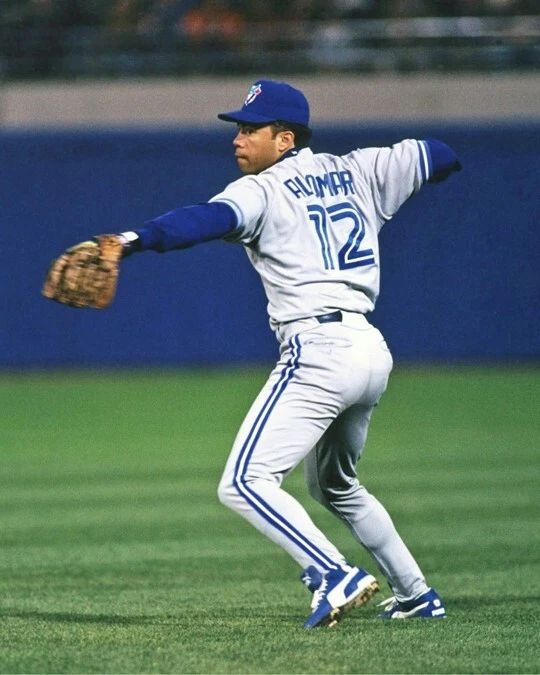 Toronto Blue Jays Roberto Alomar Glossy Keychain Keychain Hof 2011 1