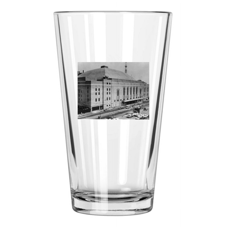 Toronto Maple Leaf Gardens Photo Hockey Arena Pint Beer Drinking Glass