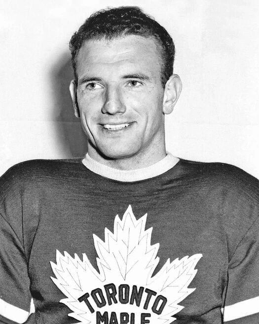 Toronto Maple Leafs Ted Kennedy Glossy Keychain Print Hockey Keychain Hof 66