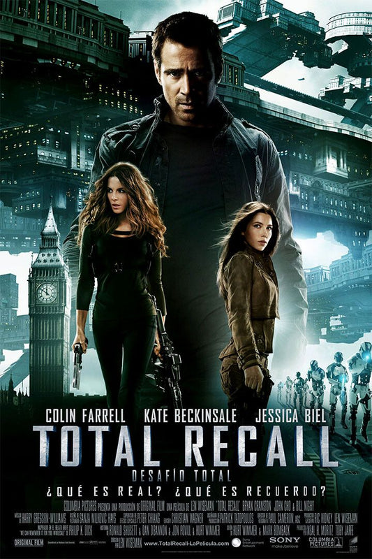 Total Recall Action Fantasy Movie Print Jigsaw Puzzle