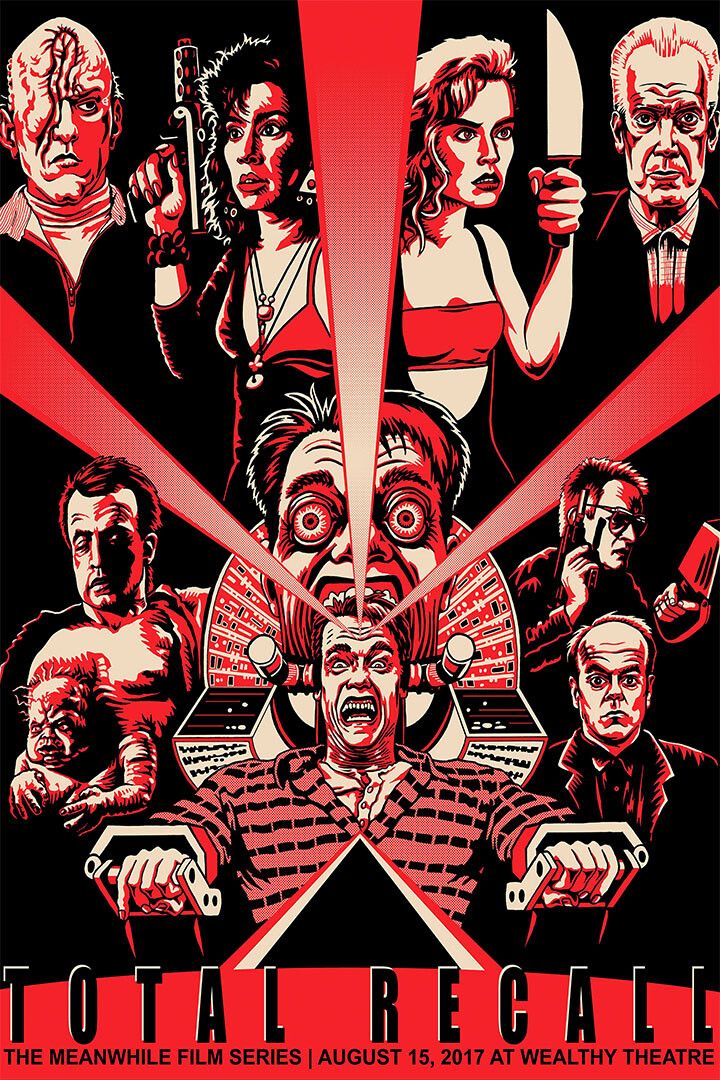 Total Recall Adventure Action Movie Print Jigsaw Puzzle