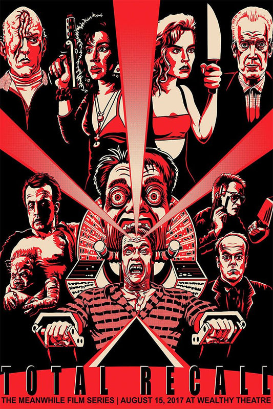 Total Recall Adventure Action Movie Print Jigsaw Puzzle