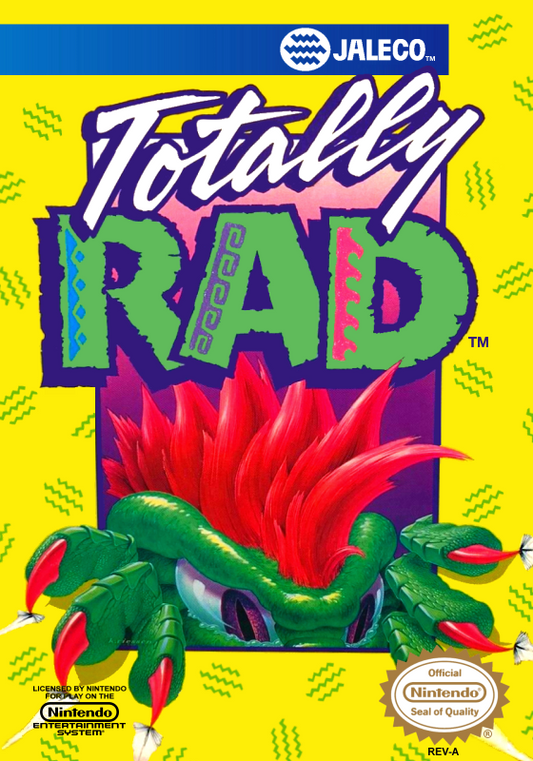 Totally Rad (Usa) Nes Print Poster