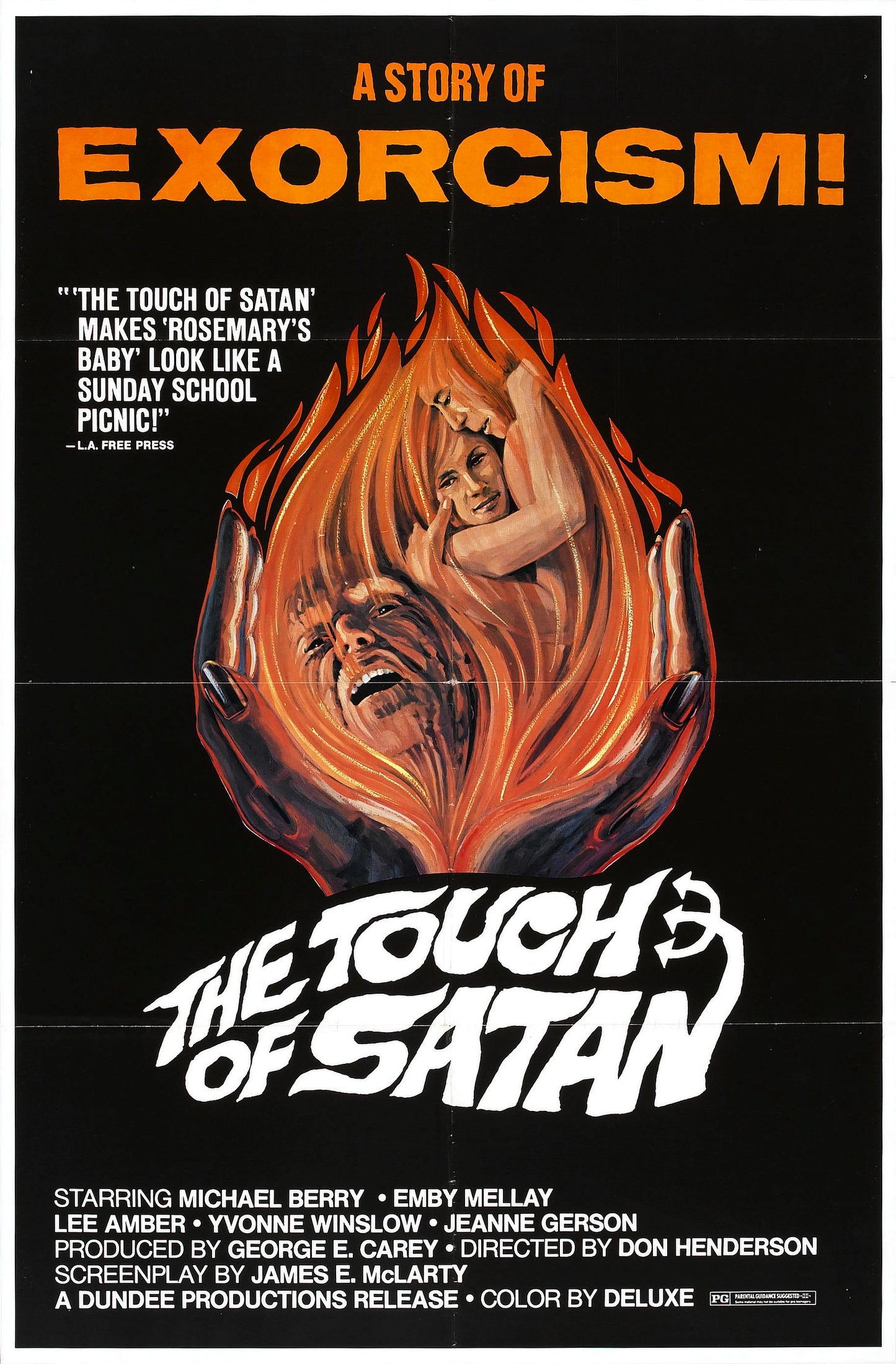 Touch Of Satan 01 Movie Magnet