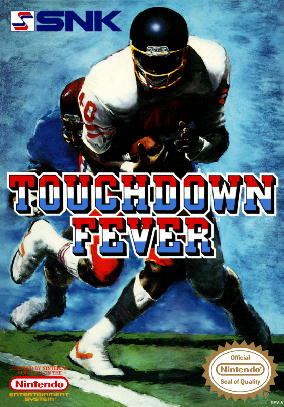 Touchdown Fever (Usa) Nes Print Poster