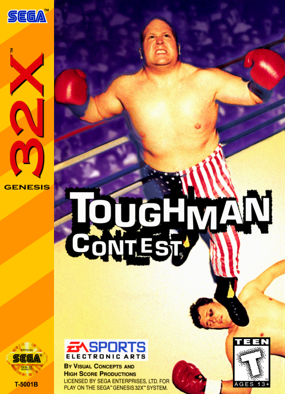 Toughman Contest Sega 32X Print Poster